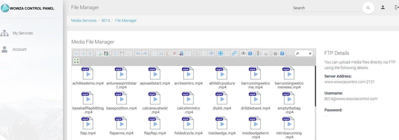 drag and drop video files to the tv station